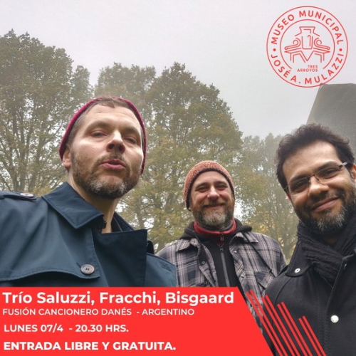 Museo Mulazzi: Presentación del Trío danés - argentino Saluzzi, Fracchi, Bisgaard
