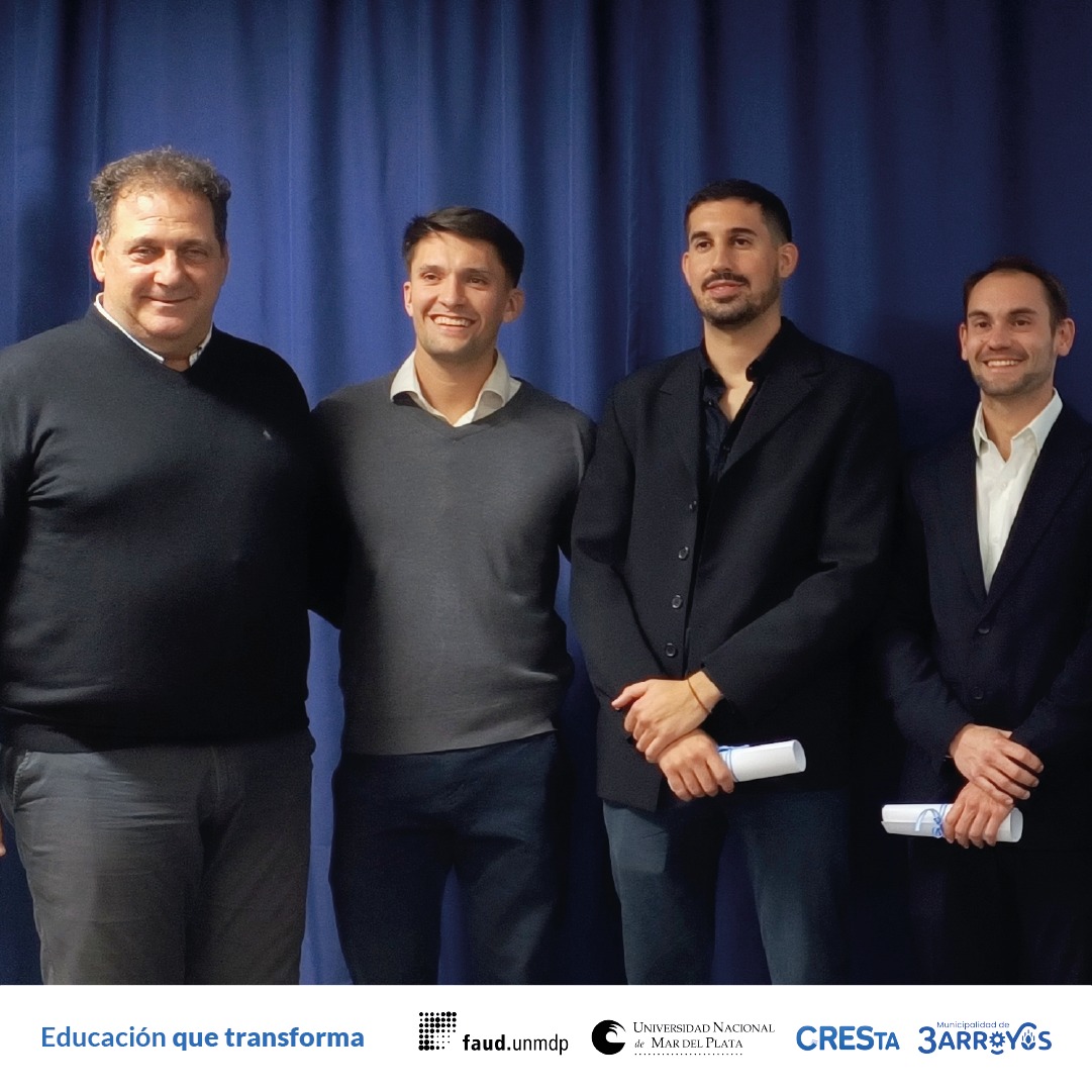Acto de Colación en CRESTA: entrega de diplomas a graduados de UNMdP y UTN