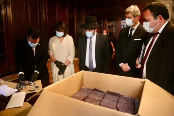 Hallaron material nazi en archivos de la Corte Suprema