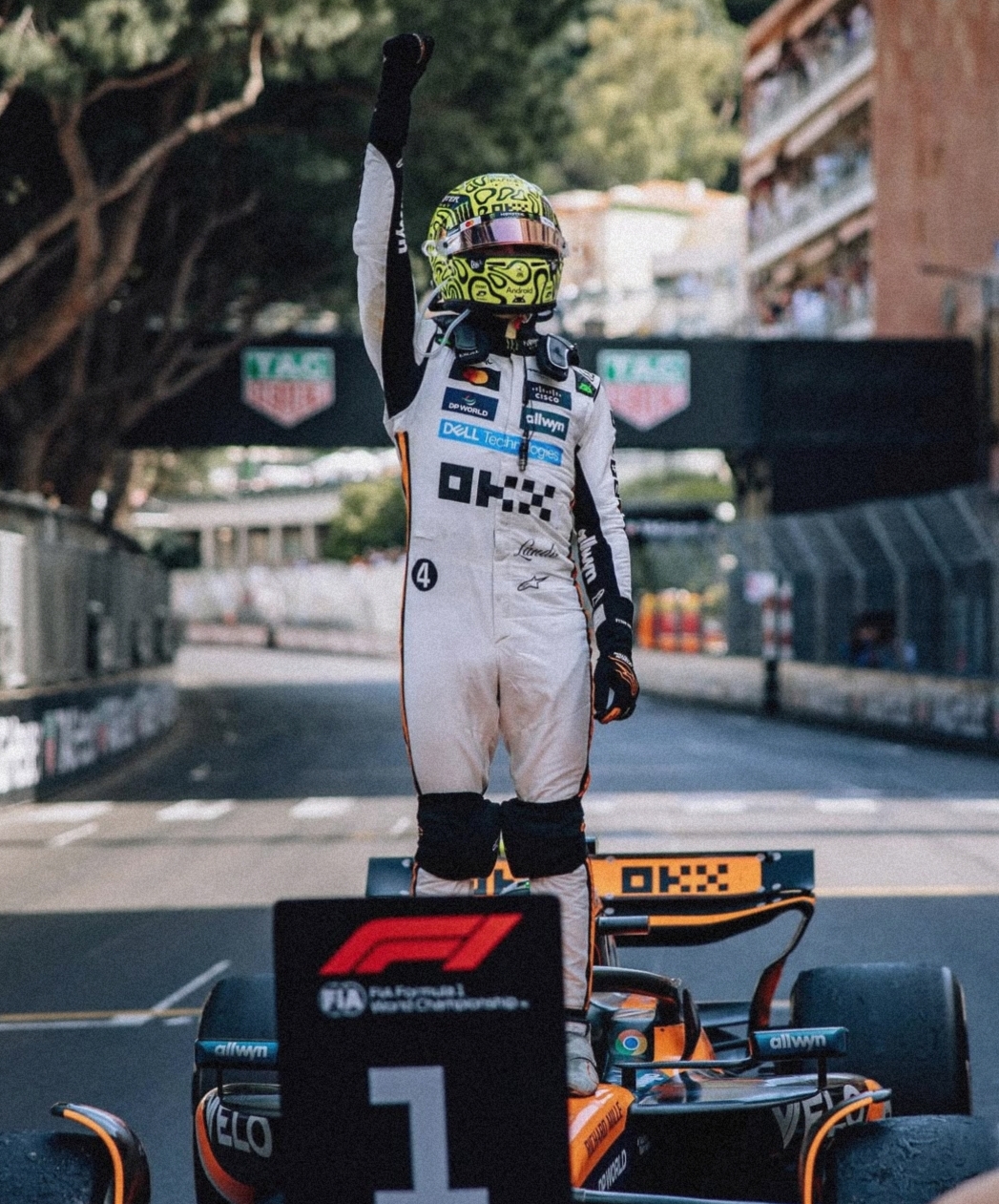 Fórmula 1: Lando Norris triunfó en Mónaco 