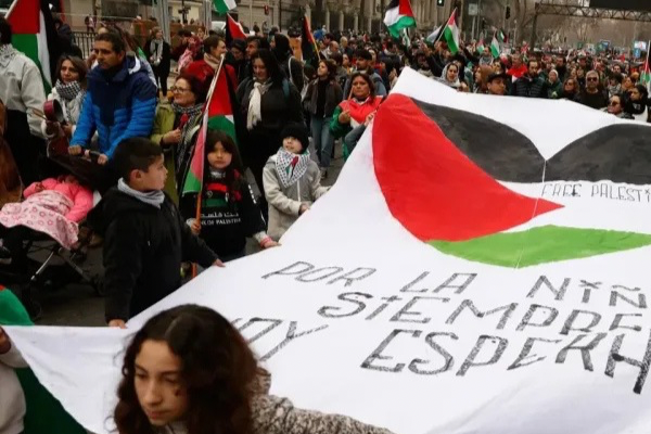 Más de 10 mil personas marcharon en Argentina contra el genocidio en Gaza