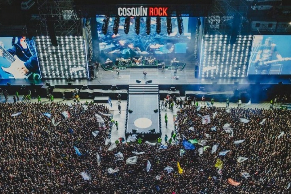 Cosqu&iacute;n Rock 2026: m&aacute;s de 90 mil personas vibraron en Santa Mar&iacute;a de Punilla