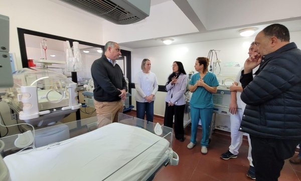 El Hospital recibi&oacute; equipamiento para Neonatolog&iacute;a